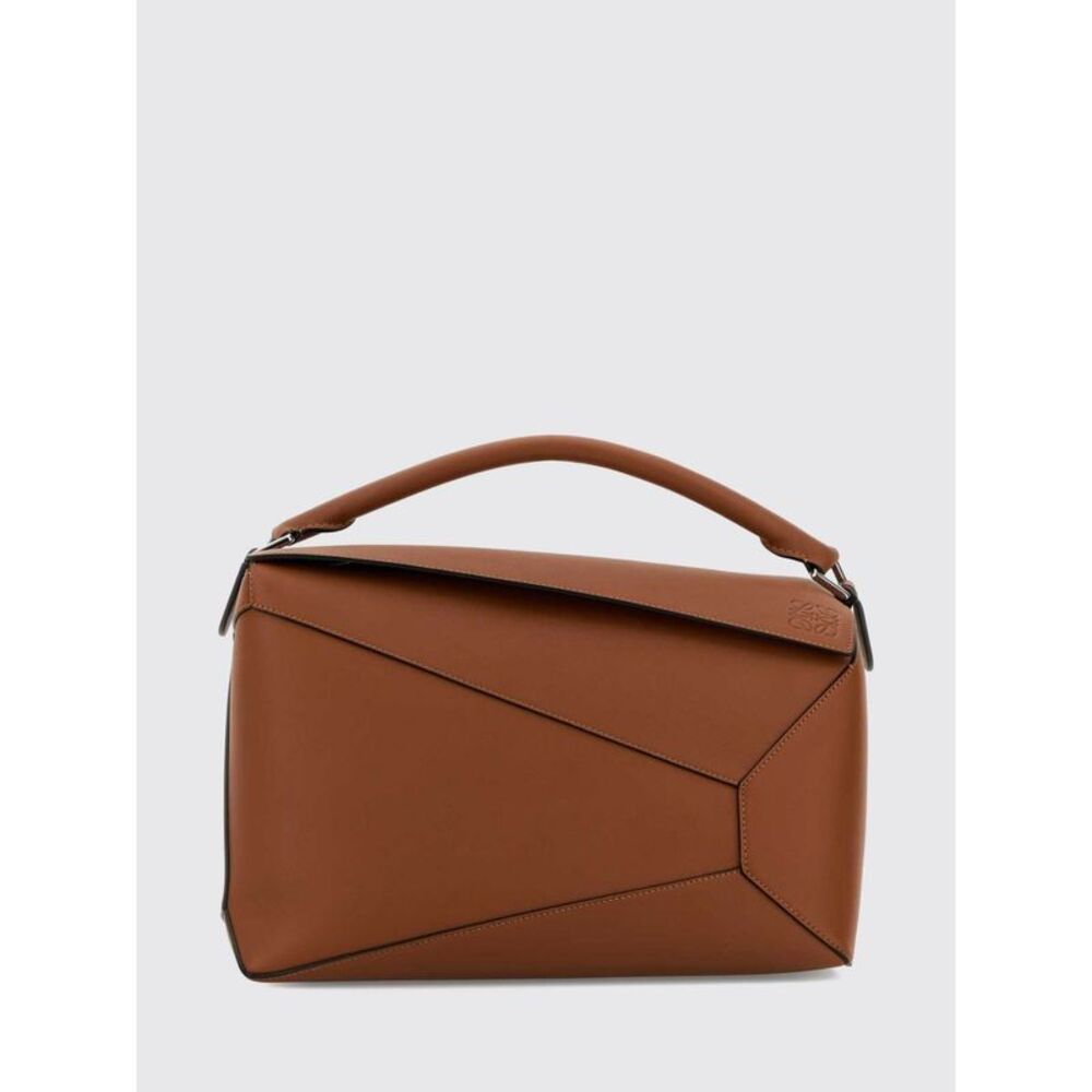 Loewe Men Loewe Puzzle Grained Calfskin Crossbody Bag With Embossed Monogram